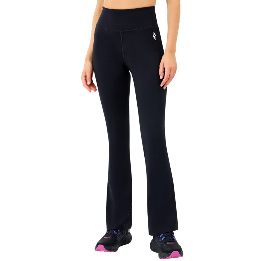 Skechers W Basic Flare Legging Siyah Kadın Tayt - 1