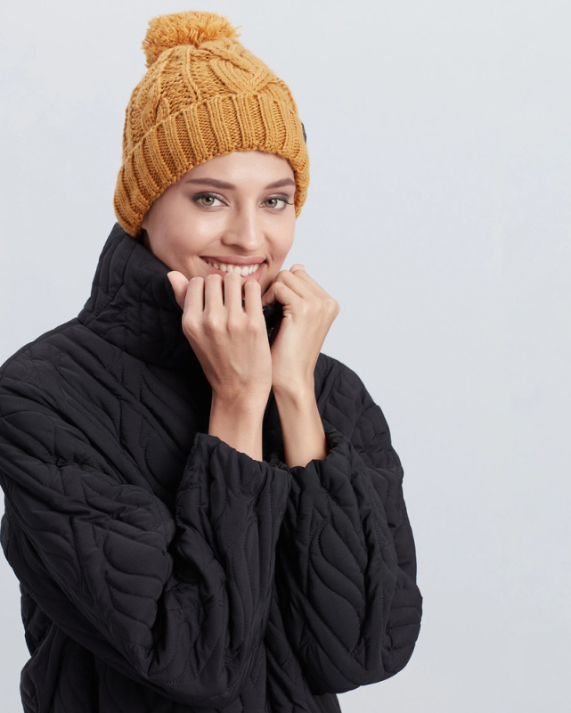 Skechers W Beanie Headwear SARI Kadın Bere S212412-210 - 2