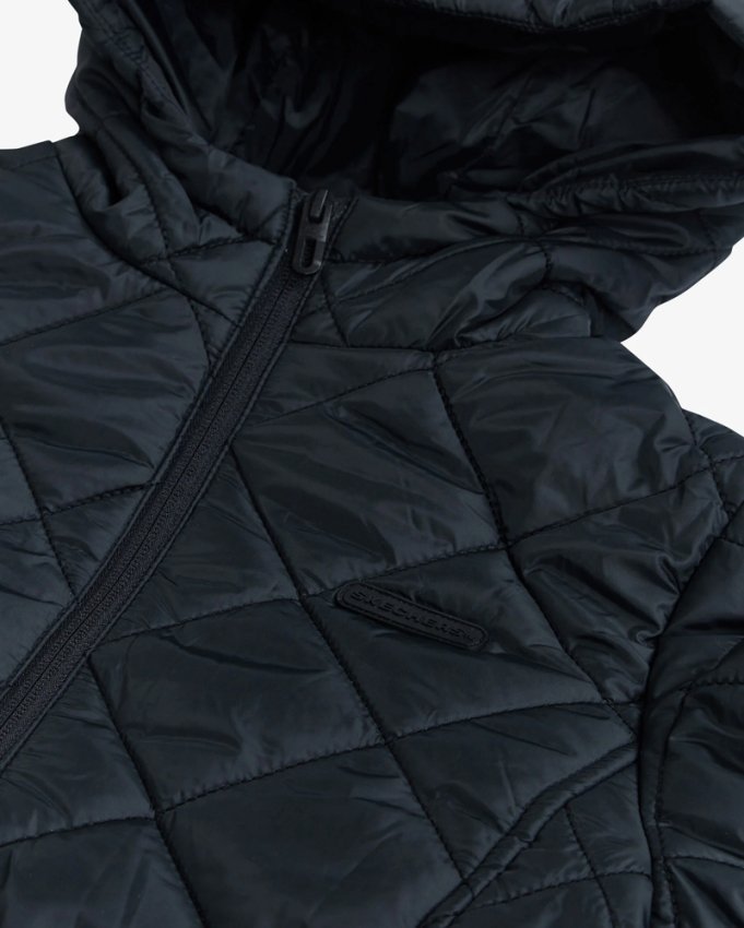 Skechers W Capitone Hooded Siyah Kadın Mont - 7