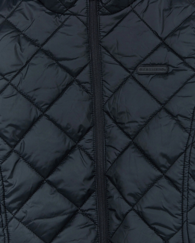 Skechers W Capitone Hooded Siyah Kadın Mont - 8