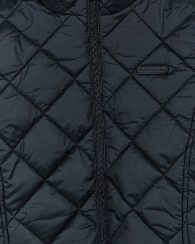 Skechers W Capitone Hooded Siyah Kadın Mont - 8