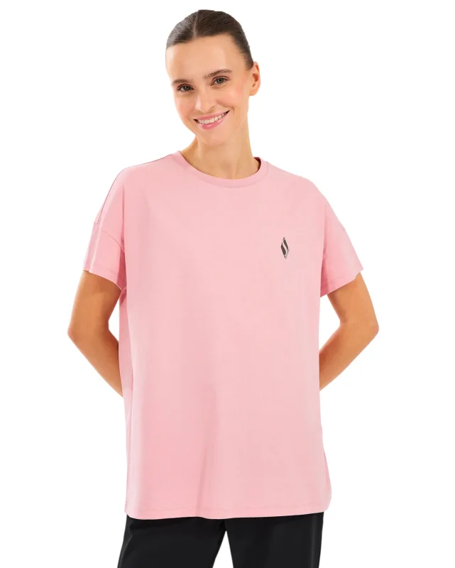 Skechers W Crew Neck Graphic Tee T-Shirt Kadın Tshirt - 1
