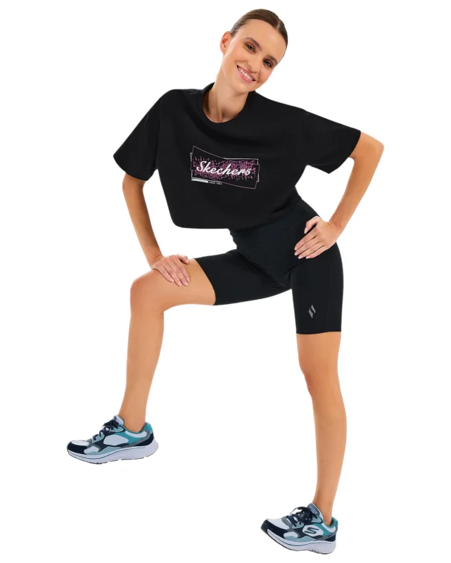 Skechers Crop Fit Graphic Kadın Tshirt - 3
