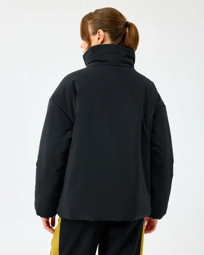 Skechers W Crop Puffer Siyah Kadın Mont - 3