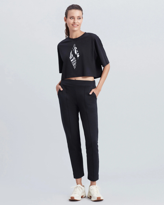 Skechers W Daily Slim Sweatpant SİYAH Kadın Eşofman Altı S212055-001 - 2