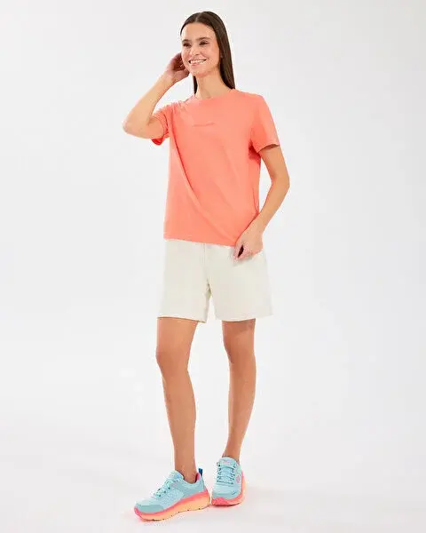Skechers W Essential Crewneck T-Shirt Kadın Tshirt - 2