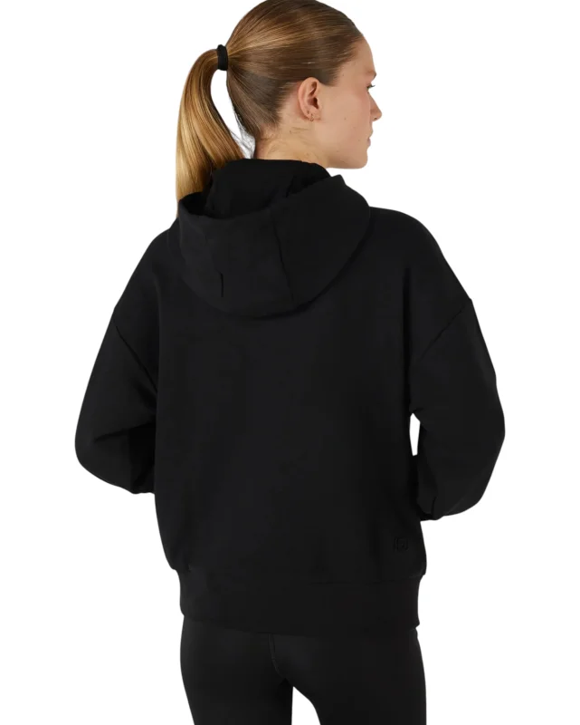 Skechers Essential Hoodie Sweatshirt Siyah Kadın Sweatshirt - 4