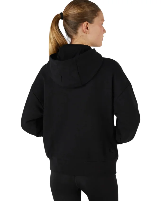 Skechers Essential Hoodie Sweatshirt Siyah Kadın Sweatshirt - 4