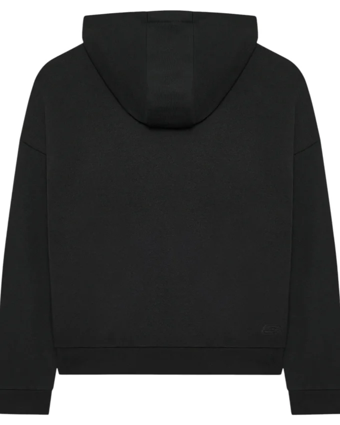 Skechers Essential Hoodie Sweatshirt Siyah Kadın Sweatshirt - 3