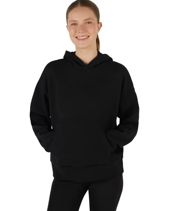 Skechers Essential Hoodie Sweatshirt Siyah Kadın Sweatshirt - 1