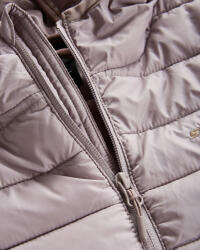 Skechers W Essential Midi Length Hooded Jacket Mavi Kadın Mont - 5