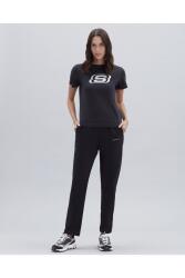 Skechers W Graphic Tee Big Logo T-Shirt SİYAH Kadın Tshirt - 1