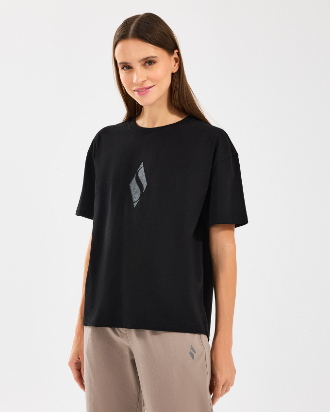 Skechers W Graphic Tee Loose Fit T-Shirt Kadın Tshirt - 2