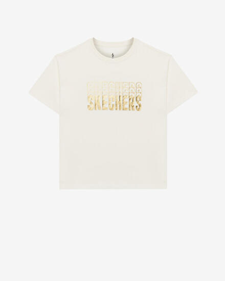 Skechers W Loose Fit Graphic Tee T-Shirt Kadın Tshirt - 1