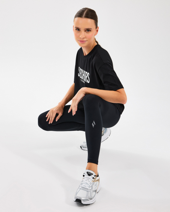 Skechers W Loose Fit Graphic Tee T-Shirt Kadın Tshirt - 4