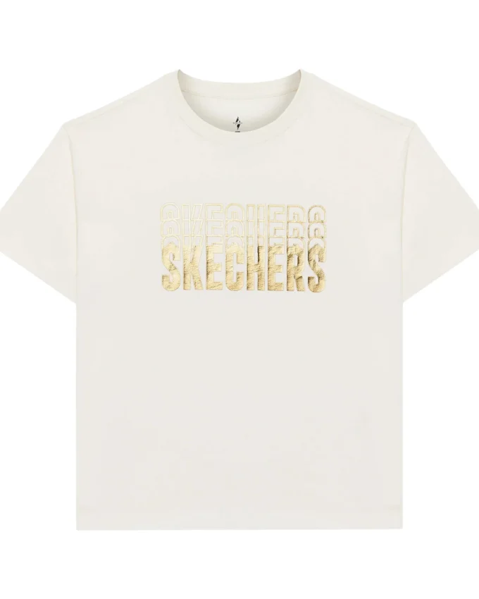 Skechers W Loose Fit Graphic Tee T-Shirt Kadın Tshirt - 1