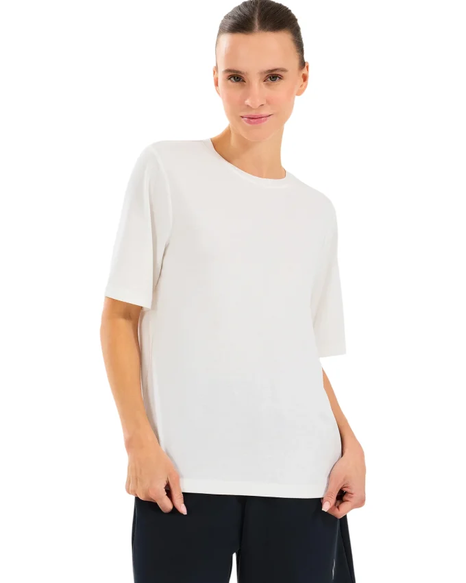 Skechers Lounge Regular Crew Neck Kadın Tshirt - 1