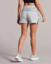 Skechers W LW Fleece Fabric Block Skirt Short Gri Kadın Şort - 4