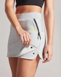 Skechers W LW Fleece Fabric Block Skirt Short Gri Kadın Şort - 6