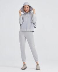 Skechers W LW Fleece Full Zip Hoodie Sweatshirt Gri Kadın Sweatshirt - 2