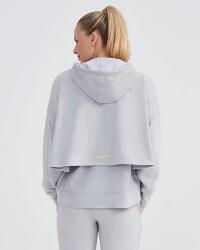 Skechers W LW Fleece Full Zip Hoodie Sweatshirt Gri Kadın Sweatshirt - 4