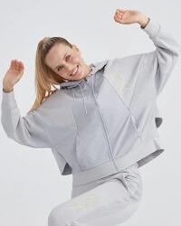 Skechers W LW Fleece Full Zip Hoodie Sweatshirt Gri Kadın Sweatshirt - 6