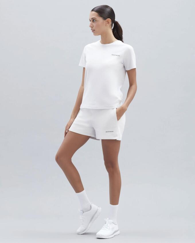 Skechers W New Basics 5 inch Short Gri Kadın Şort S212184-013 - 2