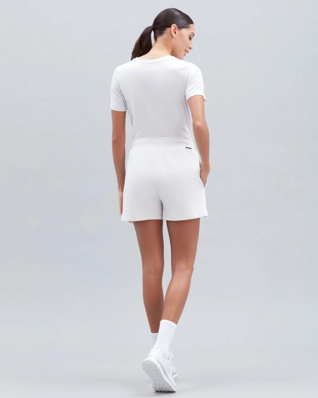 Skechers W New Basics 5 inch Short Gri Kadın Şort S212184-013 - 4