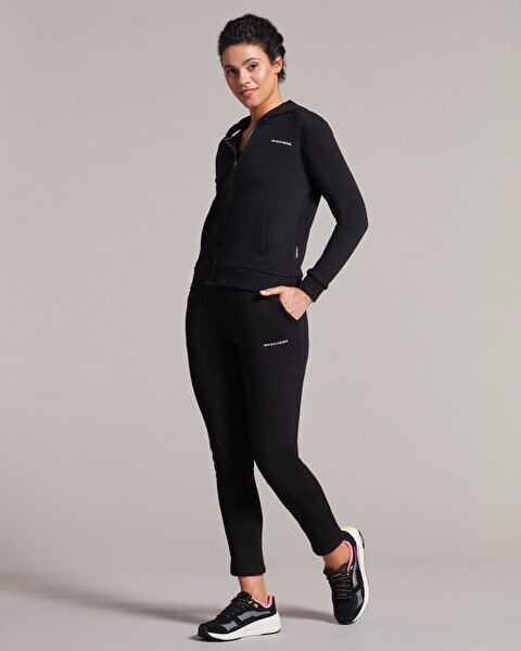 Skechers W New Basics Slim Sweatpant SİYAH Kadın Eşofman Altı S212185-001 - Skechers (1)