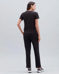 Skechers W New Basics V Neck T-Shirt SİYAH Kadın Tshirt - 4