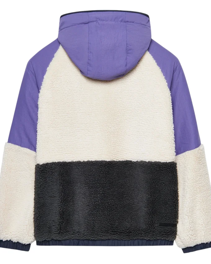 Skechers W Outdoor Fleece Full Zip Sherpa Mor Kadın Sweatshirt - 2