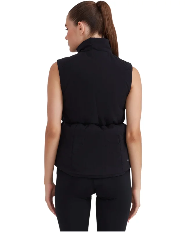 Skechers W Outerwear Padded Vest SİYAH Kadın Yelek - 5