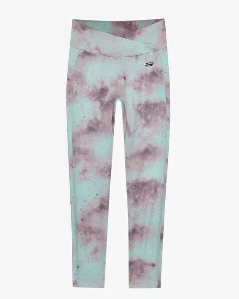 Skechers W Performance Coll. Ankle Legging Yeşil Kadın Tayt - Skechers