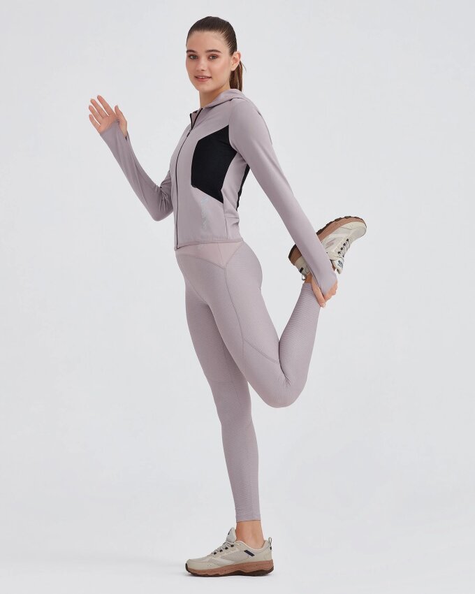 Skechers W Performance Coll. Full Zip Mor Kadın Sweatshirt - 2