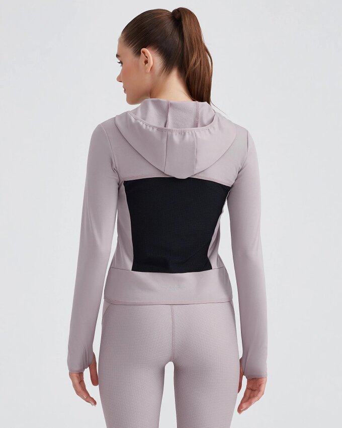 Skechers W Performance Coll. Full Zip Mor Kadın Sweatshirt - 4