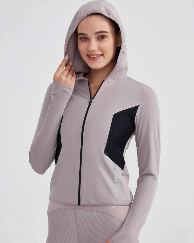 Skechers W Performance Coll. Full Zip Mor Kadın Sweatshirt - 5