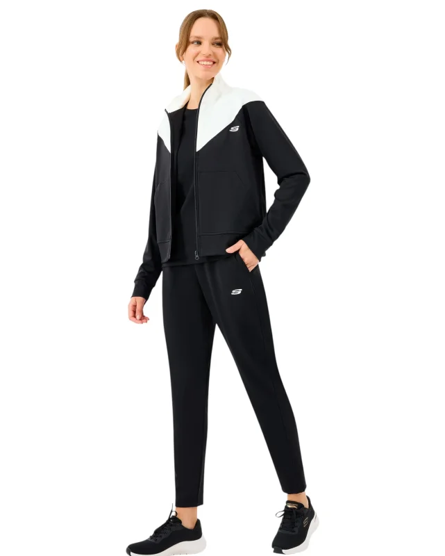 Skechers W Performance Track Suit Siyah Kadın Eşofman Takımı - Skechers (1)