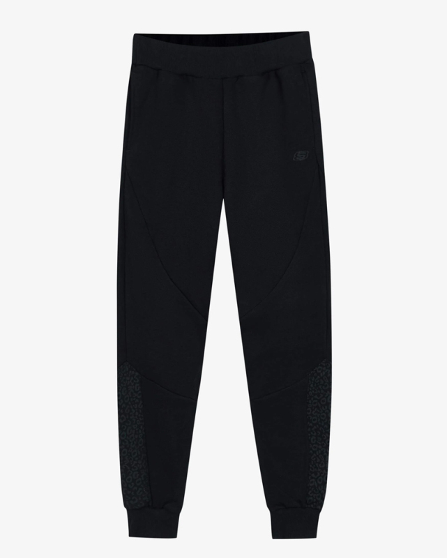 Skechers W Printed Jogger Sweatpant SİYAH Kadın Eşofman Altı S212085-001 - 5