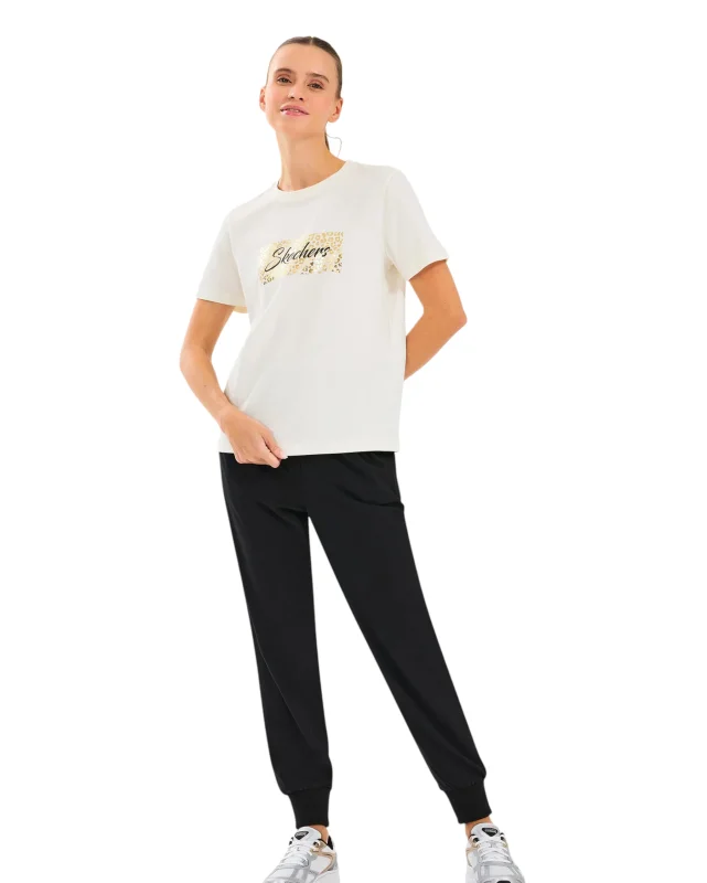 Skechers Regular Fit Graphic Kadın Tshirt - 3