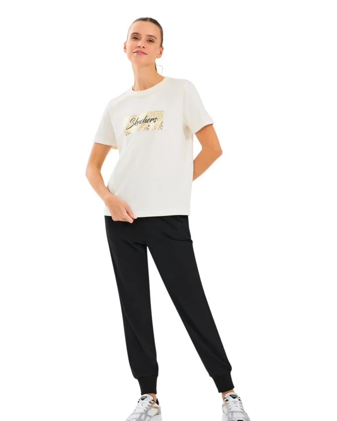Skechers Regular Fit Graphic Kadın Tshirt - 3