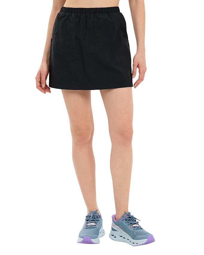 Skechers W Skort Skirt Short Siyah Kadın Etek - 1