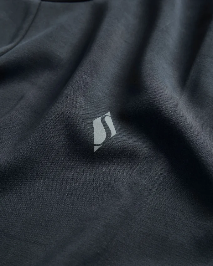 Skechers Soft Touch Crew Neck Sweatshirt Siyah Kadın Sweatshirt - 8