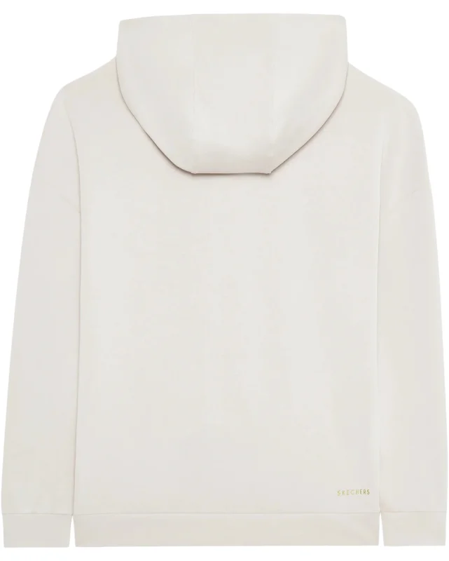 Skechers Soft Touch Hoodie Gri Kadın Sweatshirt - 4