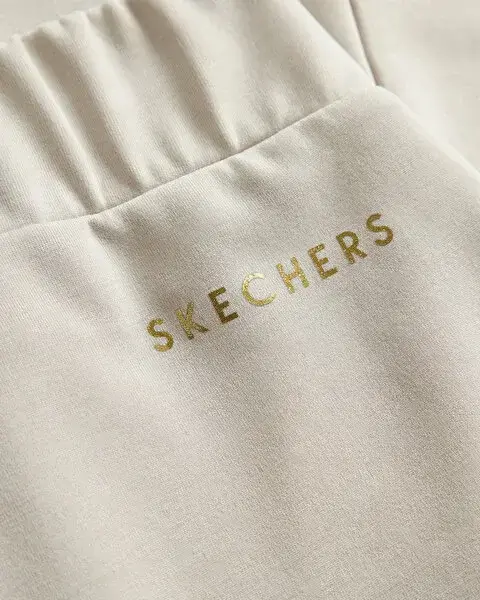 Skechers W Soft Touch Wide Leg Sweatpant Gri Kadın Eşofman Altı - 4