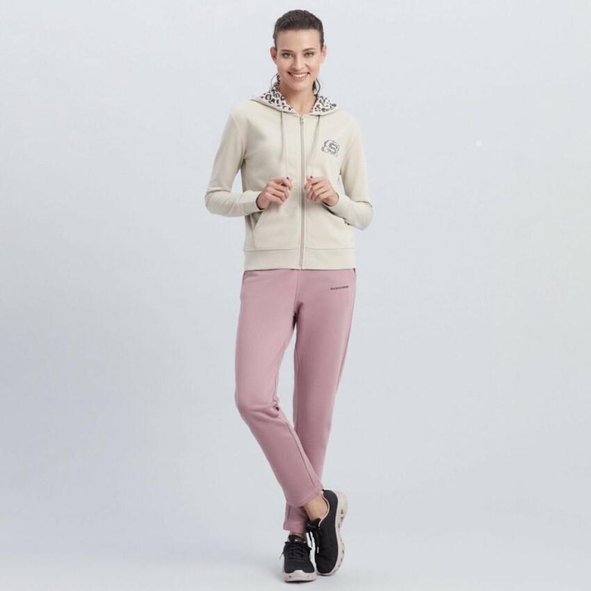 Skechers W Summits Full Zip Hoodie Bej Kadın Eşofman Üstü S212405-614 - 1