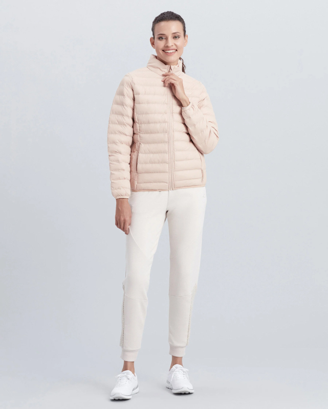 Skechers W Turtle Neck Essential Jacket Krem Kadın Mont S212273-230 - 1