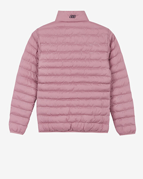 Skechers W Turtle Neck Essential Jacket Pembe Kadın Mont S212273-620 - 7