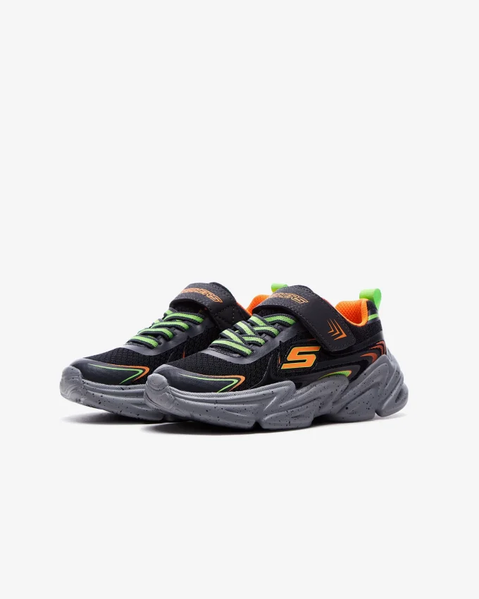 Skechers WAVETRONİC - RAVLOR SİYAH Çocuk Spor Ayakkabı - 6