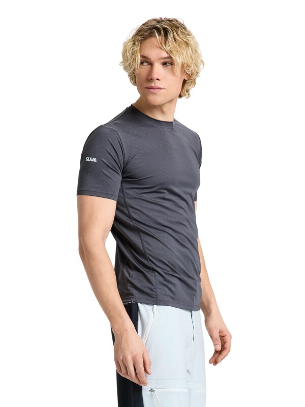 Slam Crew Sunblock SS 2.0 Antrasit Erkek Tshirt - Slam (1)