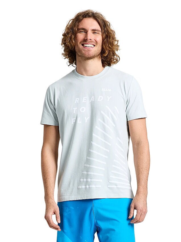 Slam Foil Gri Erkek Tshirt - 1